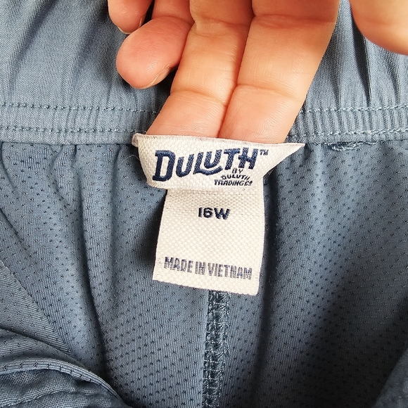 Duluth Teal Skort Plus Size 16W - Picture 6 of 12